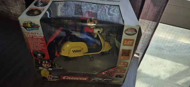 Carrera RC Moto Mario Odyssey