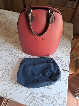 O bag - borsa a mano rossa
