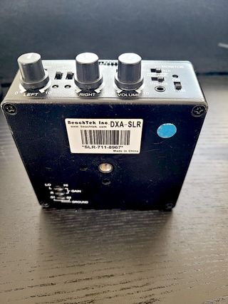 BeachTek DXA-SLR: Adaptador Audio