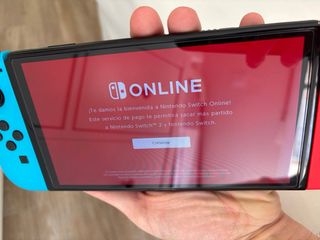 Nintendo Switch OLED - Azul/Rojo