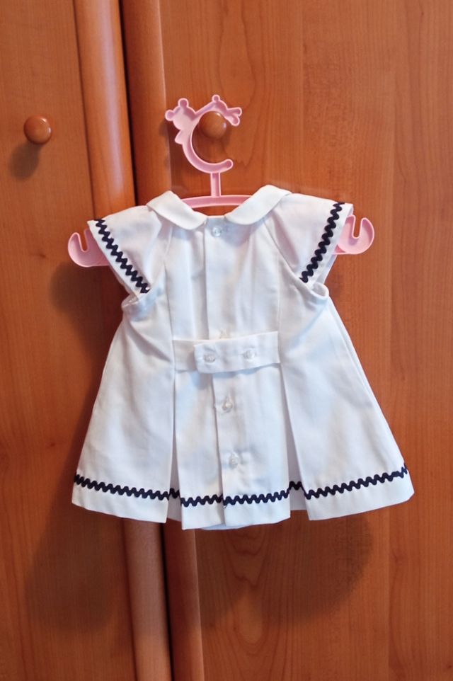 Vestido bebé niña 0-3 meses