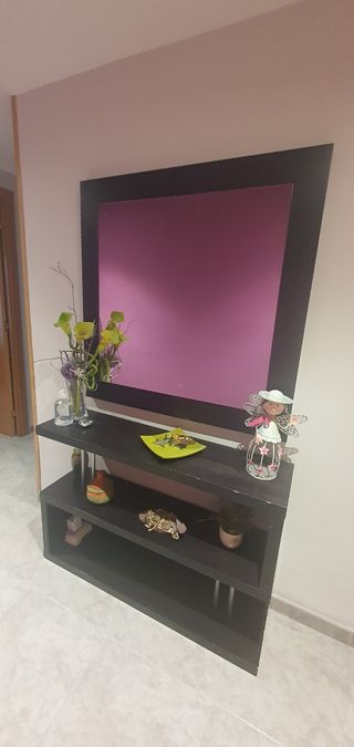 ricevitore mobile con specchio - Nero