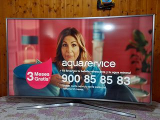 TV Samsung 55" CURVED UHD 4K funciona perfectament