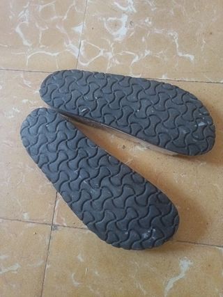 Sandalias planas mujer plata 40