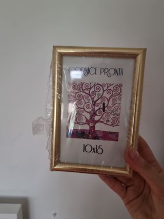 Cornice portafoto Zefiro 13x18cm nera