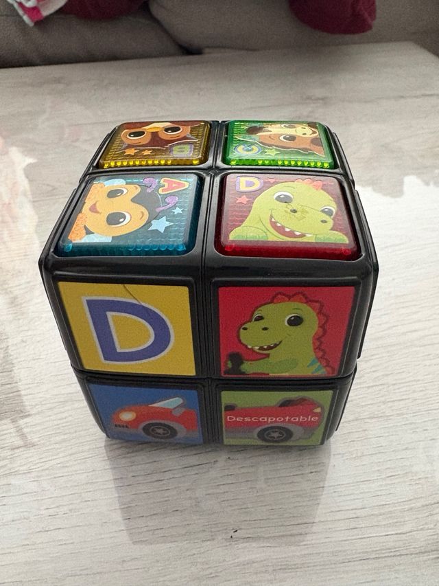 Cubo mágico Gira y aprende, Cubo de rubik infantil