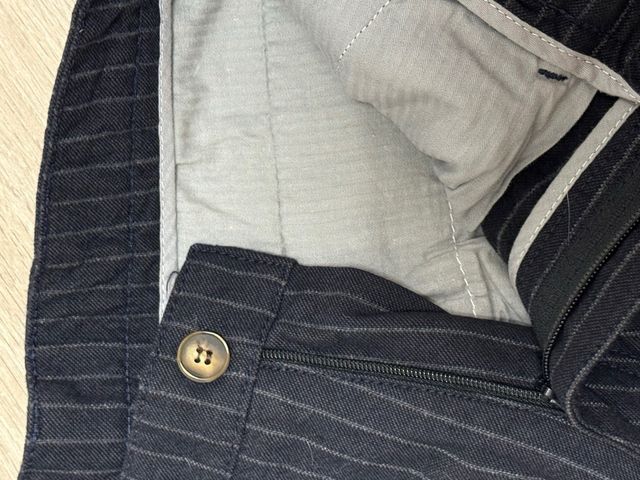 Pantalones rayas - Negro/Gris