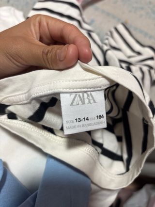 Camiseta Zara multicolor niña