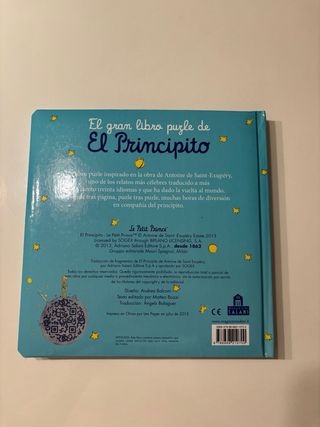 GRAN LIBRO PUZZLE DE EL PRINCIPITO,EL