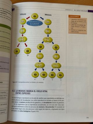 Libro Biologia bachillerato Paraninfo