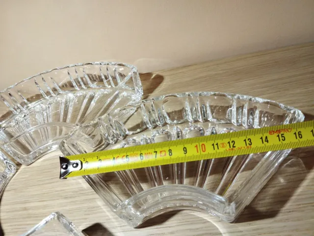 Tabuleiro de aperitivos de vidro - 4 peças