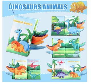 3 Libri Tessuto Sensory Book Bambini 0 12 Mesi