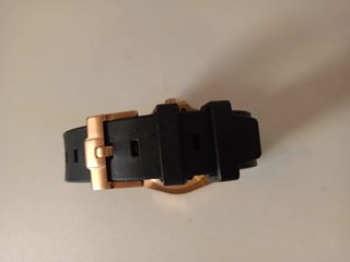 Reloj automático dorado | blanco