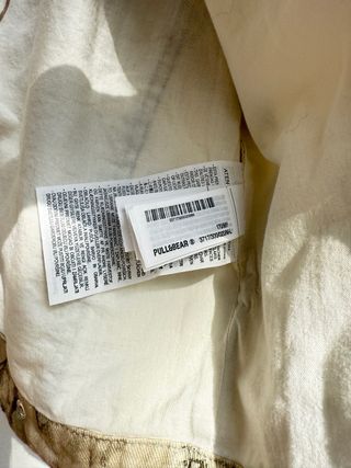 Cazadora Pull&Bear M-L camuflaje