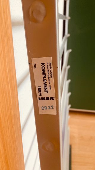 Pantalonero extraíble IKEA - Metal