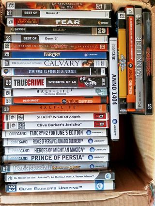 Juegos PC - 27 CD/DVD
