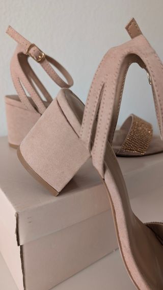 Sandalias Anna Field light pink