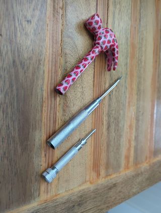 Martillo decorativo fresas