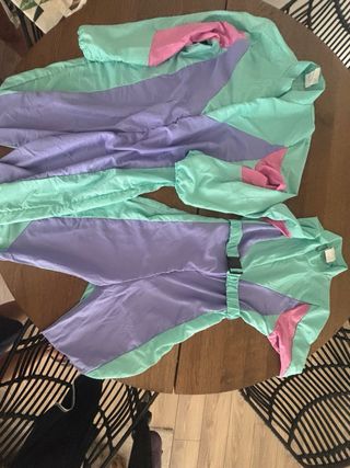 Traje esquiador 80s - 2 piezas
talla L y XL