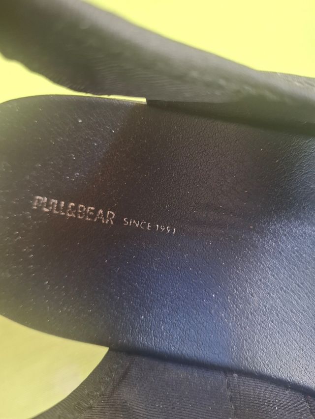 Sandalias plataforma negras