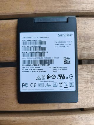 SSD SanDisk X600 256GB SATA
