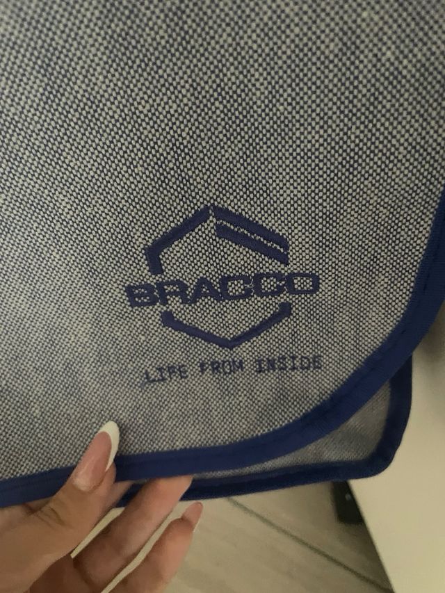 Bracco - 3 borse / tracolle porta tutto blu