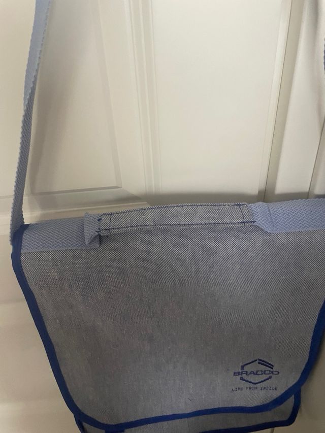 Bracco - 3 borse / tracolle porta tutto blu