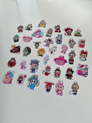 Adesivi labubu set 27 adesivi cancelleria kawaii