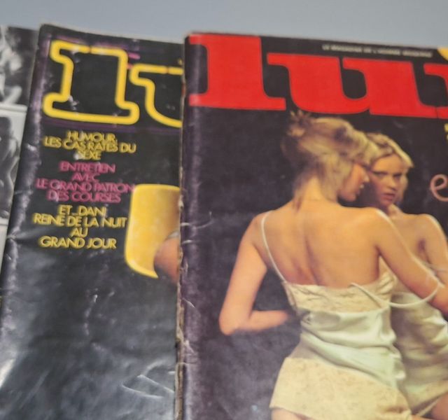 Revistas antiguas Luii* Erotica de los años 75/80