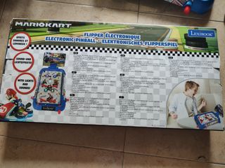 Pinball electrónico Mario Kart