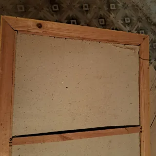 Cuadro antiguo de barcos