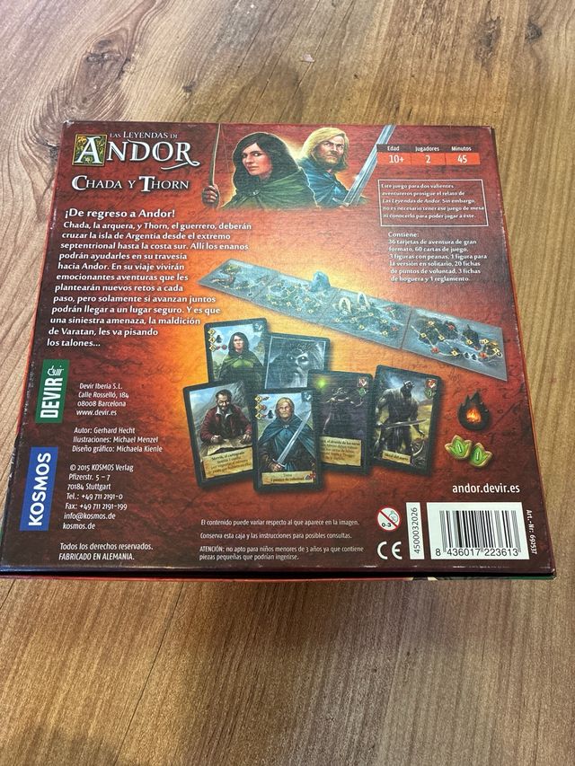 Las Leyendas de Andor: Chada y Thorn