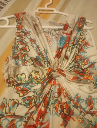 Vestido boho chic largo estampado