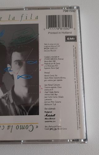 CD El último de la fila - Pop Rock Español