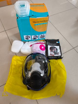 Máscara completa de silicona