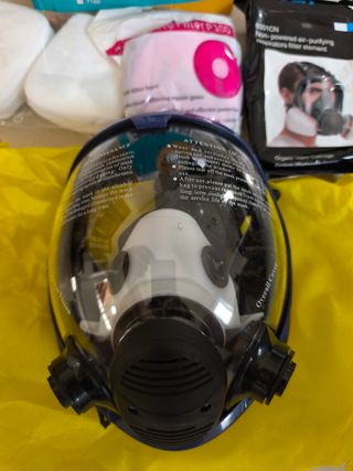 Máscara completa de silicona