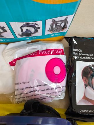 Máscara completa de silicona