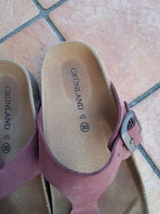 Ciabatte Grunland Marrone Tg 35