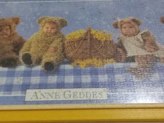 Colección 4 Puzzle-Cuadro Anne Geddes bebés
