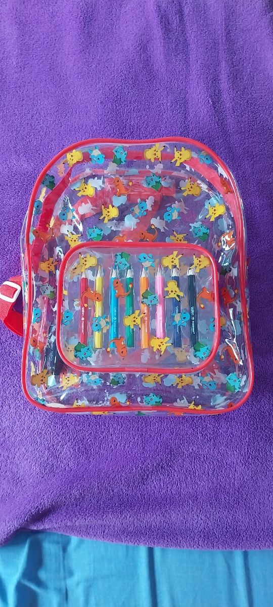 Mochila transparente Pokémon