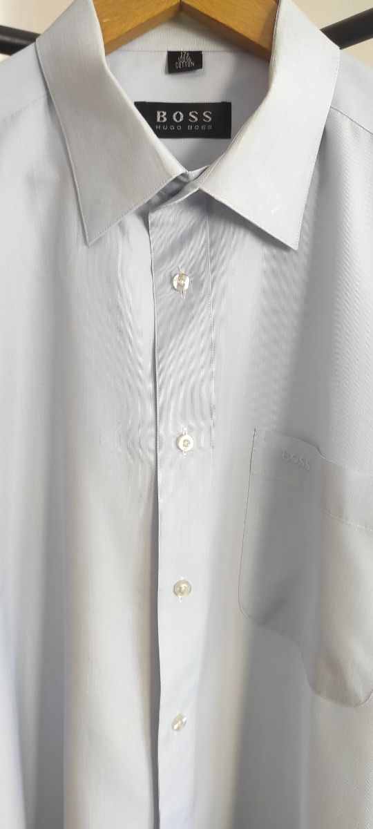 Camisa Hugo Boss azul - Talla L