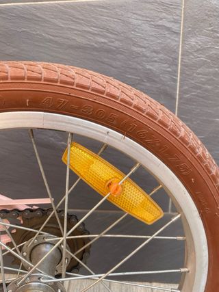 Bicicleta clásica rosa