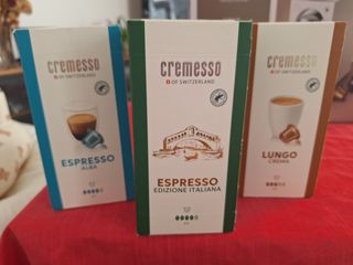Cafetera Cremesso Una Automatic Smart con cápsulas