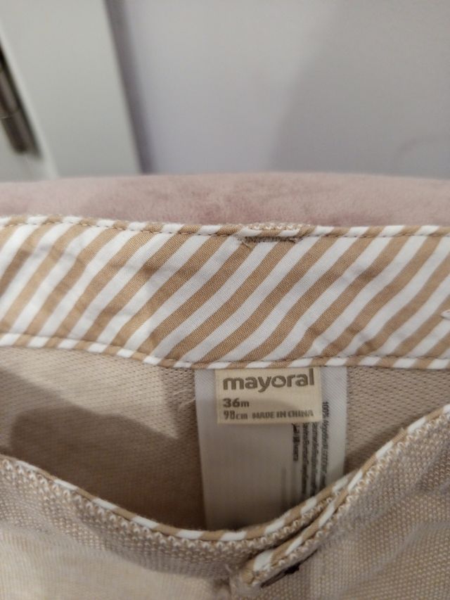 Conjunto Mayoral niño 36 meses