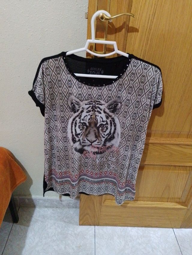 Blusa Tigre XL African Soul