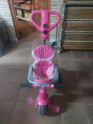 Triciclo infantil rosa