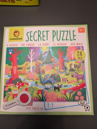 Puzzle secreto 24 piezas - Ludattica