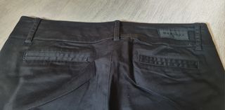 Bermuda negra Mango mujer