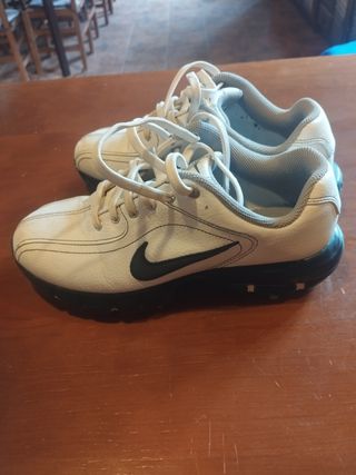 Zapatillas golf niño Nike blancas talla 33,5