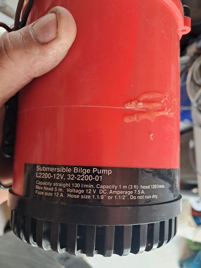 Bomba agua Johnson 12v